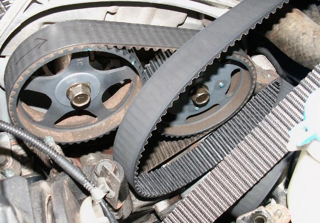 Does the aging engine belt need to be replaced in a timely manner?