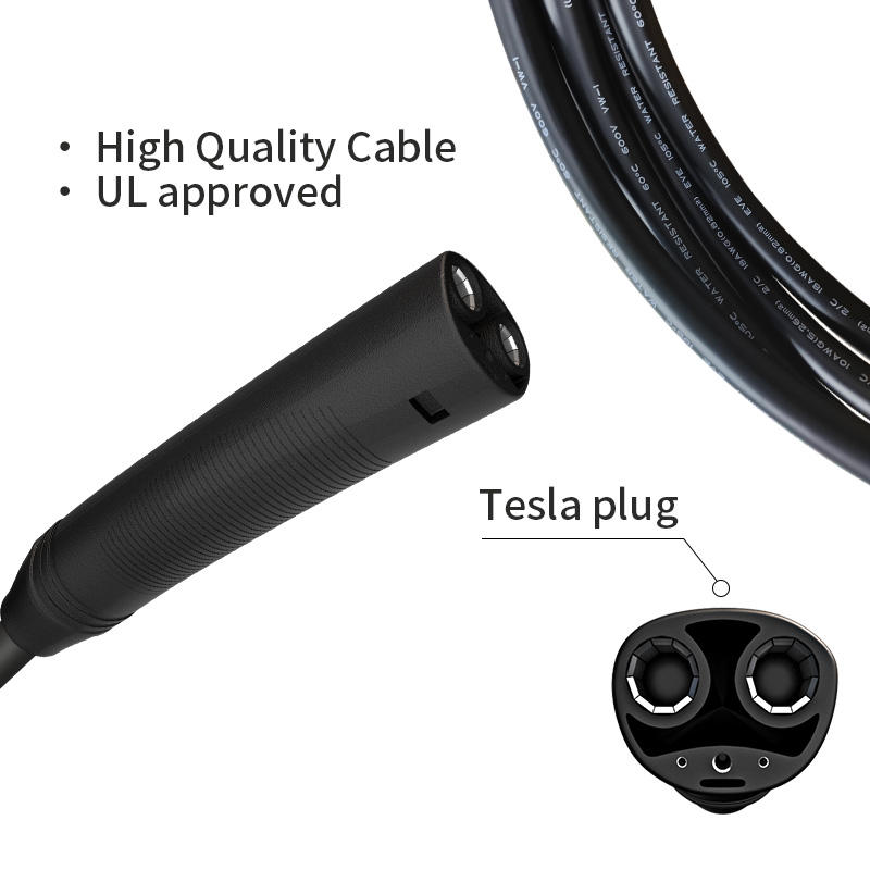tesla Charger Tesla Extension Cable 16A 32A 48A TESLA Extension Cord Portable Ev Charger Gun