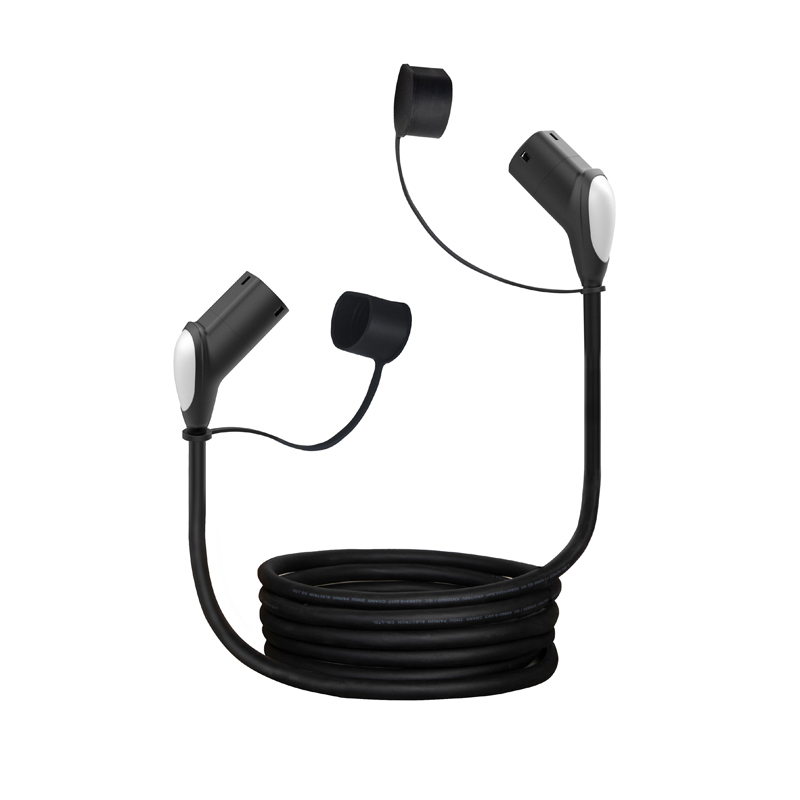 11kw type 1 type 2 3 phase 5M electric car charging cable portable EV charging gun head cable extension cord ev charging cable