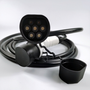 New Energy Electric Vehicle Dual-Head Charger Gun Portable Extension Cord for Home Use with 16A 32A Connectors