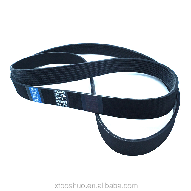 China Manufacturer 4pk970 Rubber Serpentine Pk Belt Poly-V Ribbed Belts for Car