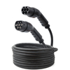 New Energy Electric Vehicle Dual-Head Charger Gun Portable Extension Cord for Home Use with 16A 32A Connectors