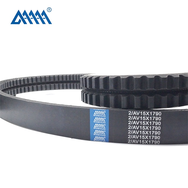 EPDM toothed raw edge metric wedge industrial rubber belt
