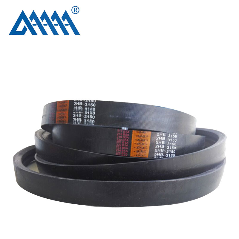 Type D112 Industrial Wrapped Rubber V Belt for Machine